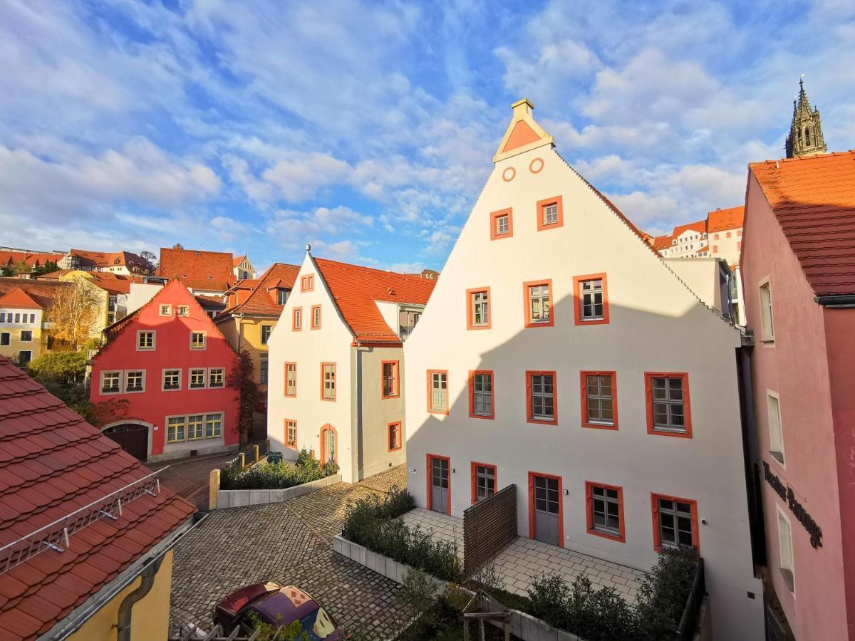 Fynbos Apartments Deluxe, Balkon, Historisch, Parkplatz Meissen Bagian luar foto